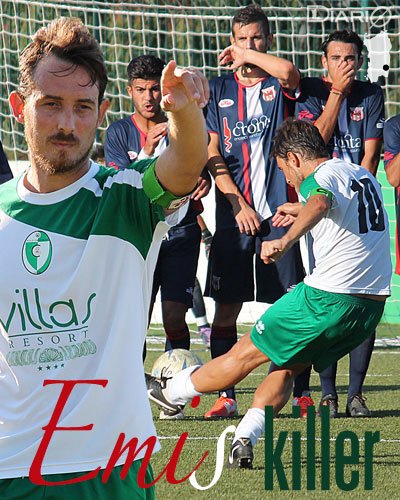 Emiliano Melis (Castiadas) ha segnato 13 gol in campionato