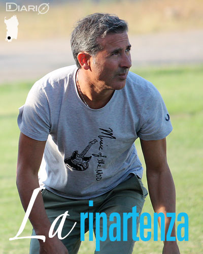 Maurizio Ollargiu, allenatore del Carbonia da due stagioni