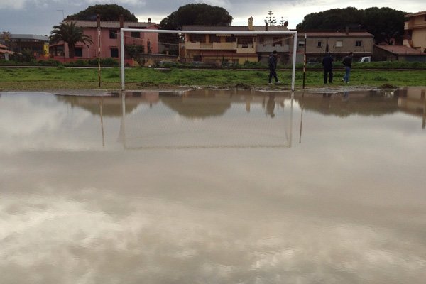 Le condizioni ambientali del campo Casmez di Iglesias del giorno 19.1.2014 - ore 14.30
