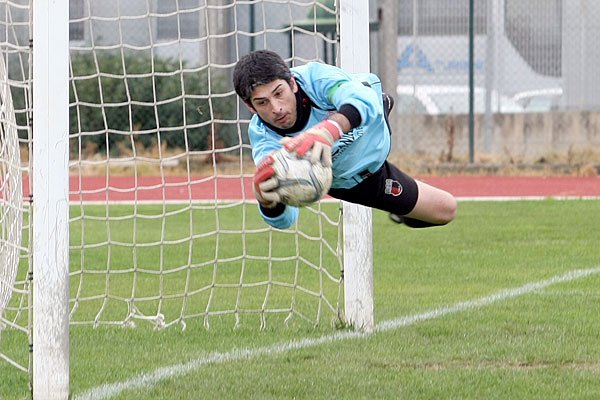 Atletico-Decimo-Taloro-1-0, parata di Romano Marchi