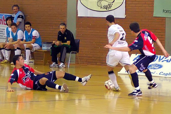 S.C. Cagliari C5  - Marca Futsal: 4 - 7