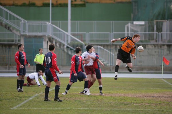 Cus Cagliari - Isili 3-0, l'uscita di Luca Corda