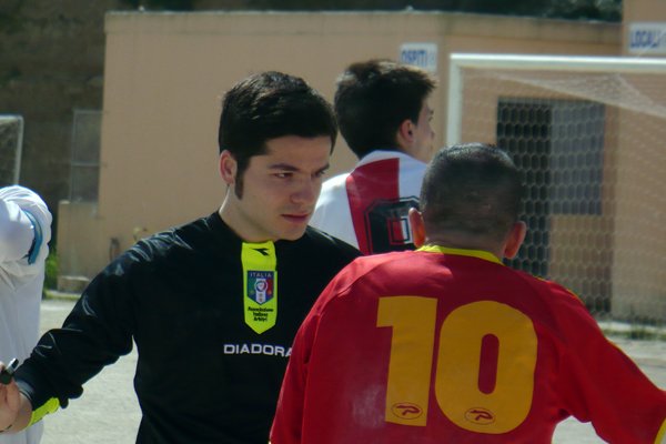 Johannes - Halley Assemini 1-1 L'arbitro Mascia