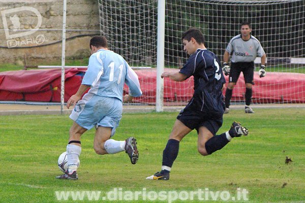 Fuga di Flavio Lai inseguito da Fabio Viola