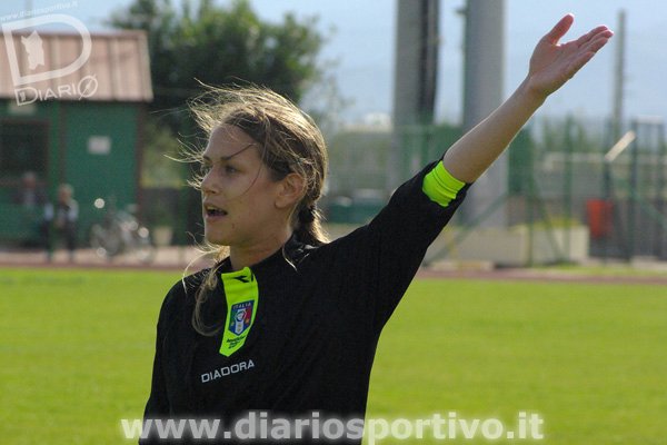 L'arbitro Campagnolo espelle Ventricini