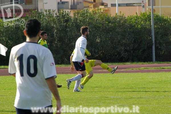 Il gol del 5-0 di Lilliu