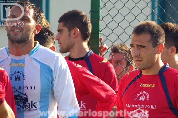 Il portiere Solimeno e Giovanni Dore