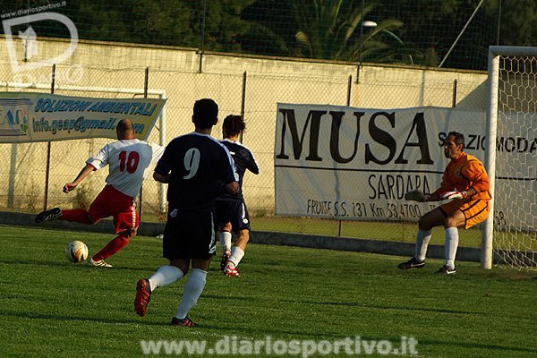 Roberto Mingoia firma il 2-1 all'inizio dei supplementari