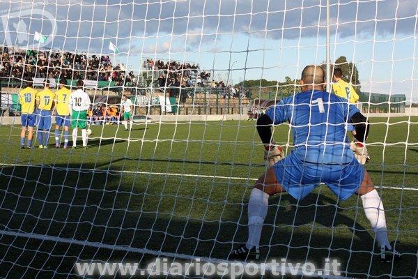 Matteo Zanda sulla punizione di Piccarreta