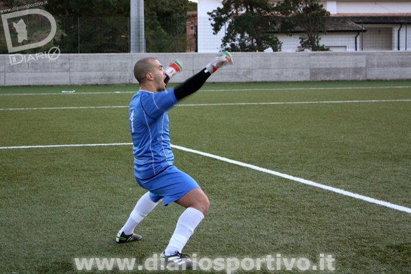 Matteo Zanda esulta al triplice fischio