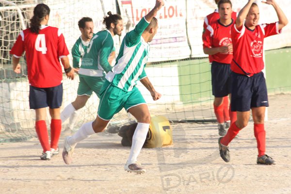 Ferrini QSE- Atletico Selargius 1-1 Contu esulta per il pareggio