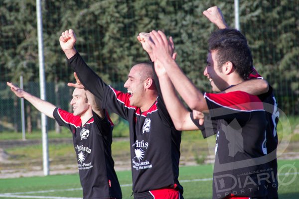 Abbasanta-Fonni-1-0 La gioia a fine gara