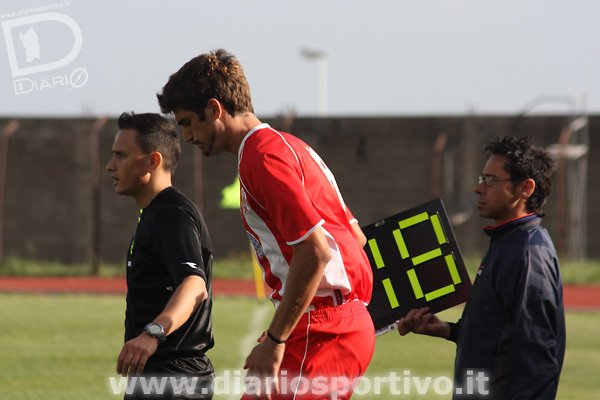 Patrick Bordon pronto ad entrare in campo