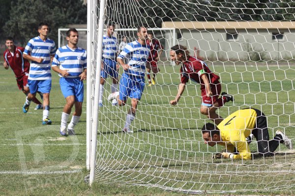 Selargius-Astrea 1-1 Emiliano Melis ha siglato il rigore del vantaggio