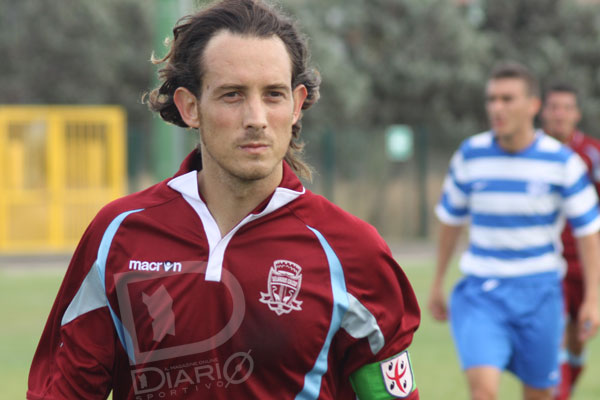 Selargius-Astrea 1-1 Emiliano Melis il capitano