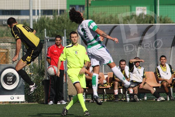 PgsClunSanPaolo-Tertenia-2-1 Alessio Murru a dx samta con Virgilio Marci