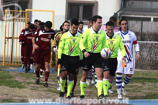L'arbitro Piero Ceccato di Bassano del Grappa
