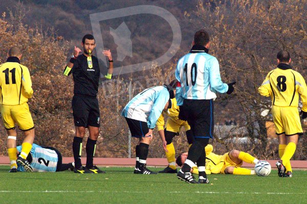 Fonni-Ilvamaddalena 2-1 Noli a terra con Catuogno