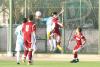 Senorbì-FulgorSenorbì 1-1  Matteo Congiu in volo con Ledda