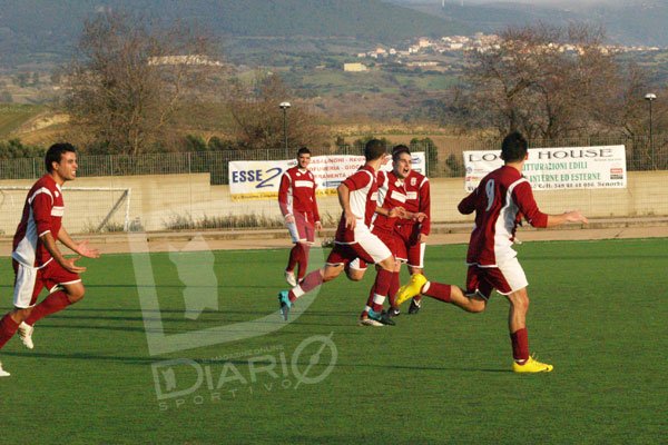 Senorbì-FulgorSenorbì 1-1 Pinna esulta