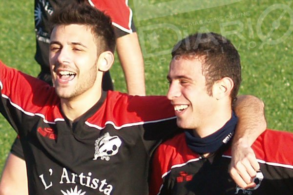 Abbasanta-Fonni-1-0 L'Abbasanta festeggia dopo il gol di  Pinna 