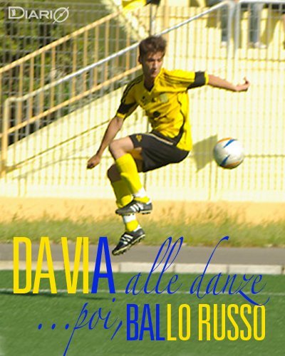 Davide Meloni autore del gol al 1° della ripresa Davide Meloni autore del gol al 1° della ripresa