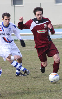 Giacomo Garau, goleador e assistman della gara
