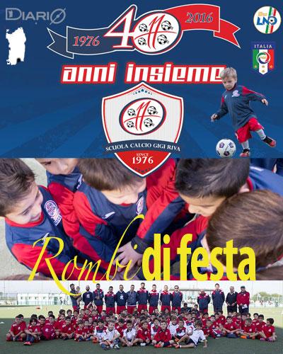 Arriva il 40° compleanno della Scuola Calcio Gigi Riva, con numeri da capogiro