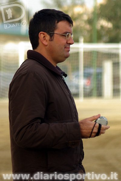 Bebo Antinori, allenatore del La Palma Cagliari