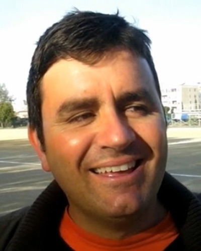 Bebo Antinori, allenatore del La Palma Monteurpinu