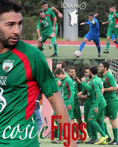 Alessio Figos (Lanusei), un gol decisivo a Budoni
