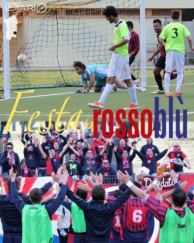 Il gol di Minadeo e la festa del Campobasso coi tifosi