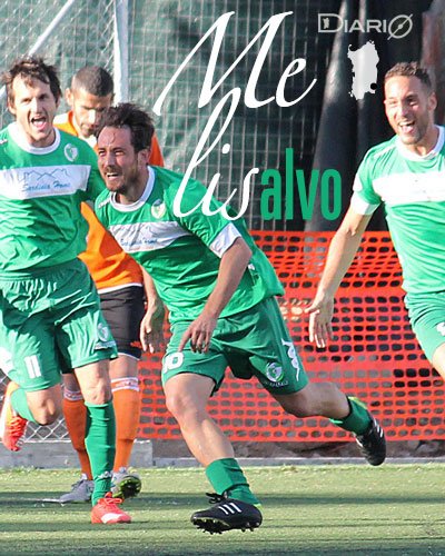 Emiliano Melis (Castiadas) a segno nel derby col Muravera