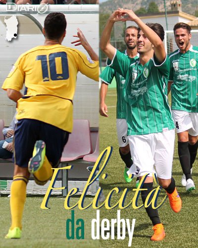 Antonio Mesina e Federico Anedda in gol nel derby