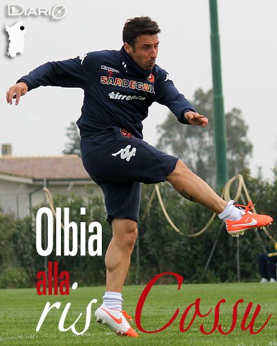 Andrea Cossu ha giocato 246 gare col Cagliari segnando 12 gol