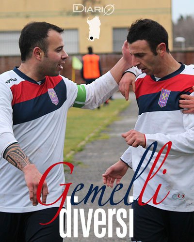 Marco Foti (9 gol) e Giacomo Sanna (12) bomber dell'Ilglesias
