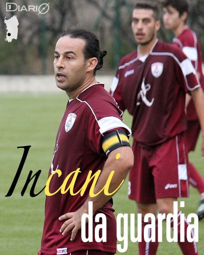 Renato Incani, allenatore-giocatore dell'Arbus