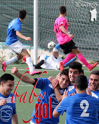 Andrea Borrielli segna il gol decisivo per la vittoria del Tergu
