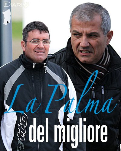 Il presidente Sandro Murtas e il tecnico Bebo Antinori