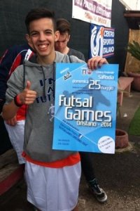 Marco Tidu - protagonista del recente Futsal Games di Cagliari