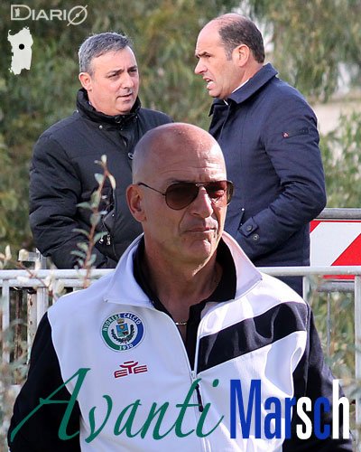 Il ds Tossi e il presidente Artedino, piena fiducia a Mariotti