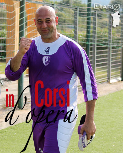 Daniele Corsi, portiere del San Teodoro in finale playoff