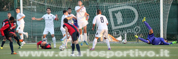 Lamine Doukar segna su punizione il gol che porta il Taloro in finale di Coppa