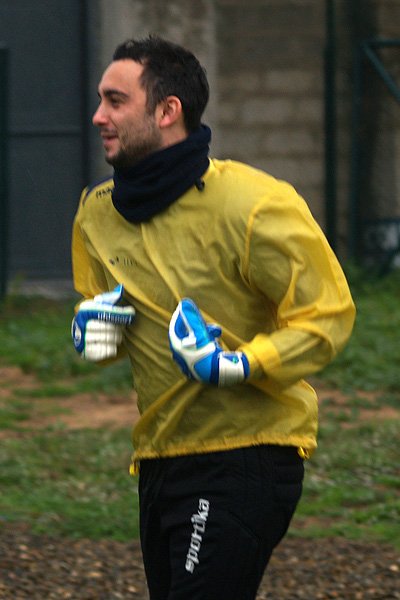 Riccardo Atzori, portiere - goleador della C.R Arborea