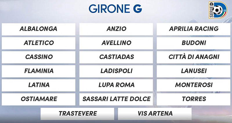 Serie D girone G