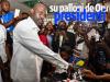 George Weah, 51 annos, at binciu is eletzionis in Liberia