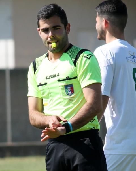 Arbitro Claudio Salvatore Marongiu di Sassari