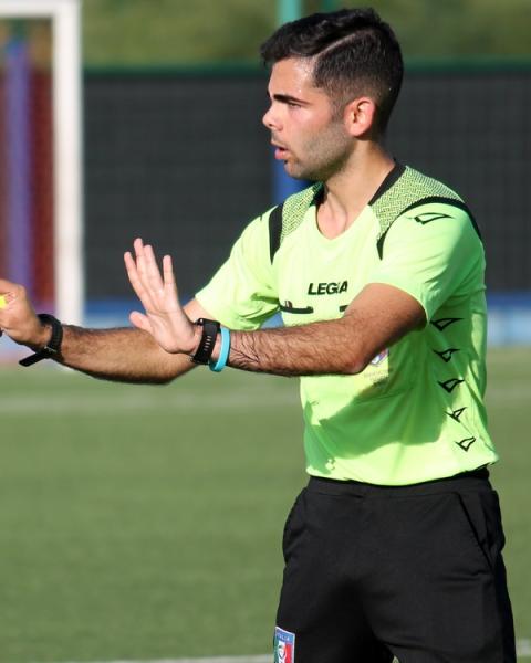 Arbitro Claudio Salvatore Marongiu di Sassari