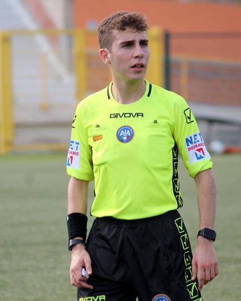Arbitro Gabriele Dascola di Cagliari