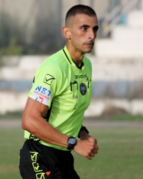 Arbitro Gabriele Sari di Alghero